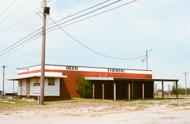 beer + chicken spot maybe in texas spring 2021 yashica fx3