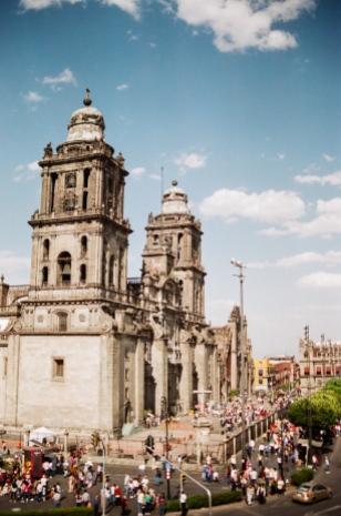 mexico city catedral zocalo 35mm